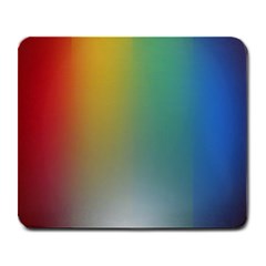 Rainbow Flag Simple Large Mousepads by Mariart