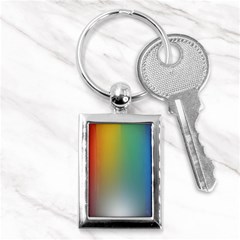 Rainbow Flag Simple Key Chains (rectangle)  by Mariart