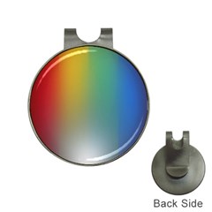 Rainbow Flag Simple Hat Clips With Golf Markers