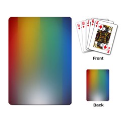 Rainbow Flag Simple Playing Card