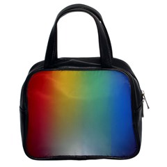 Rainbow Flag Simple Classic Handbags (2 Sides) by Mariart