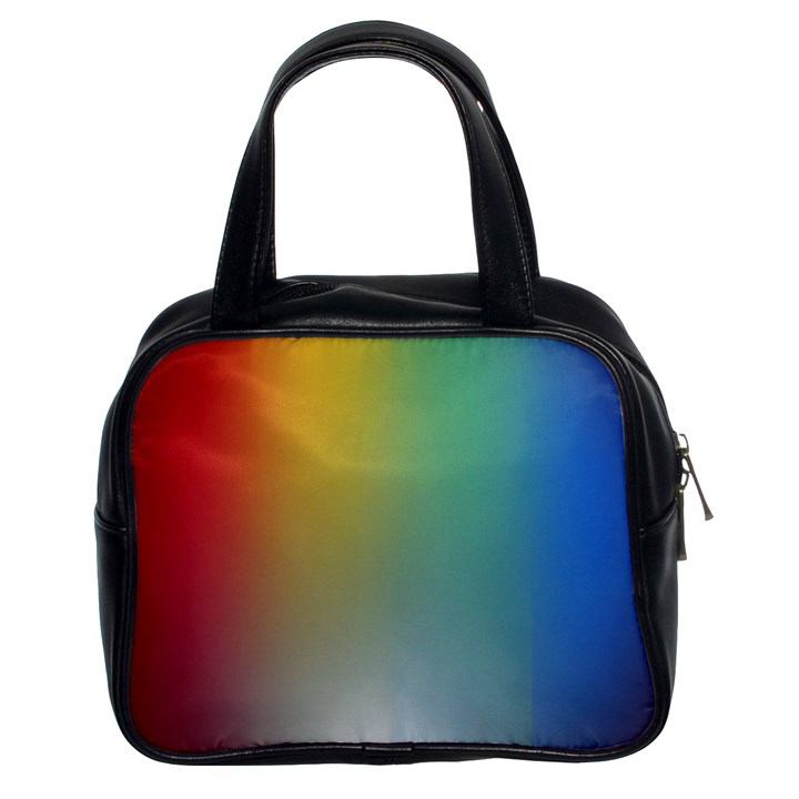 Rainbow Flag Simple Classic Handbags (2 Sides)