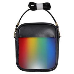 Rainbow Flag Simple Girls Sling Bags by Mariart