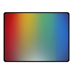 Rainbow Flag Simple Fleece Blanket (small) by Mariart