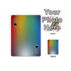 Rainbow Flag Simple Playing Cards 54 (mini)  by Mariart