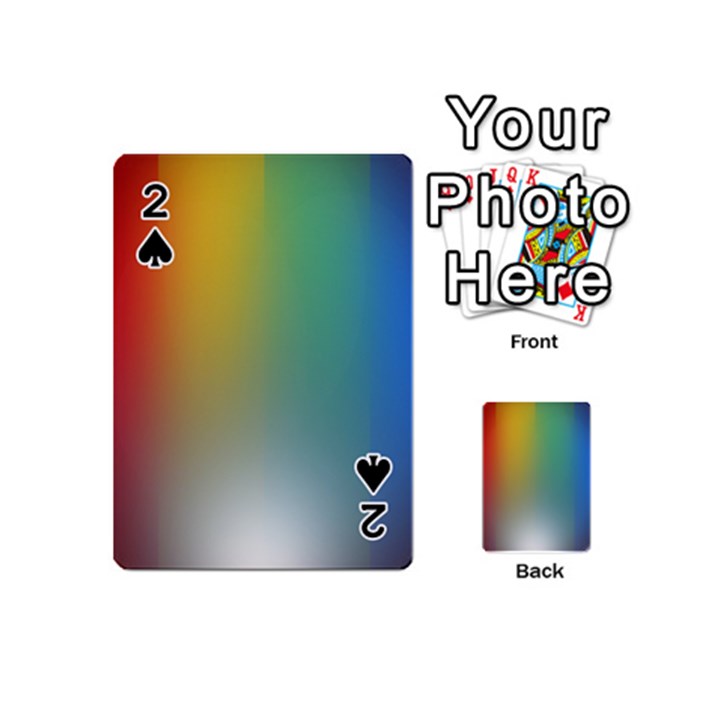 Rainbow Flag Simple Playing Cards 54 (Mini) 