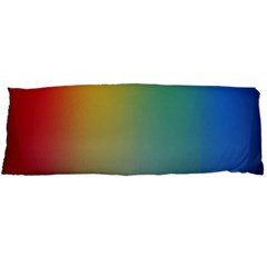 Rainbow Flag Simple Body Pillow Case Dakimakura (two Sides) by Mariart