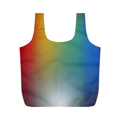 Rainbow Flag Simple Full Print Recycle Bags (m)  by Mariart