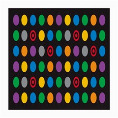 Polka Dots Rainbow Circle Medium Glasses Cloth (2-side)