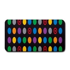 Polka Dots Rainbow Circle Medium Bar Mats