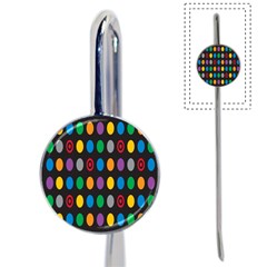 Polka Dots Rainbow Circle Book Mark by Mariart