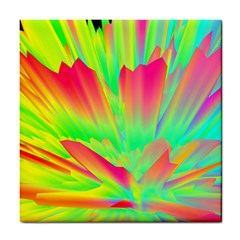 Screen Random Images Shadow Green Yellow Rainbow Light Tile Coasters by Mariart