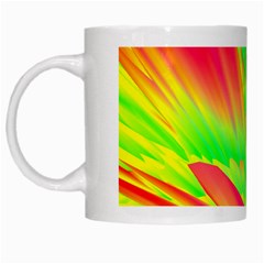 Screen Random Images Shadow Green Yellow Rainbow Light White Mugs by Mariart