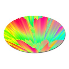 Screen Random Images Shadow Green Yellow Rainbow Light Oval Magnet