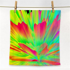 Screen Random Images Shadow Green Yellow Rainbow Light Face Towel