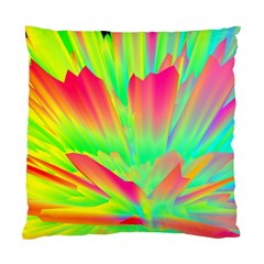 Screen Random Images Shadow Green Yellow Rainbow Light Standard Cushion Case (two Sides)