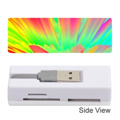 Screen Random Images Shadow Green Yellow Rainbow Light Memory Card Reader (stick)  by Mariart