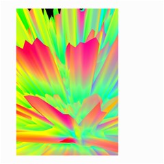 Screen Random Images Shadow Green Yellow Rainbow Light Small Garden Flag (two Sides) by Mariart