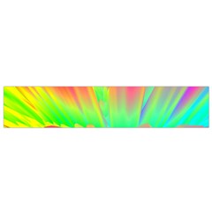 Screen Random Images Shadow Green Yellow Rainbow Light Flano Scarf (small) by Mariart