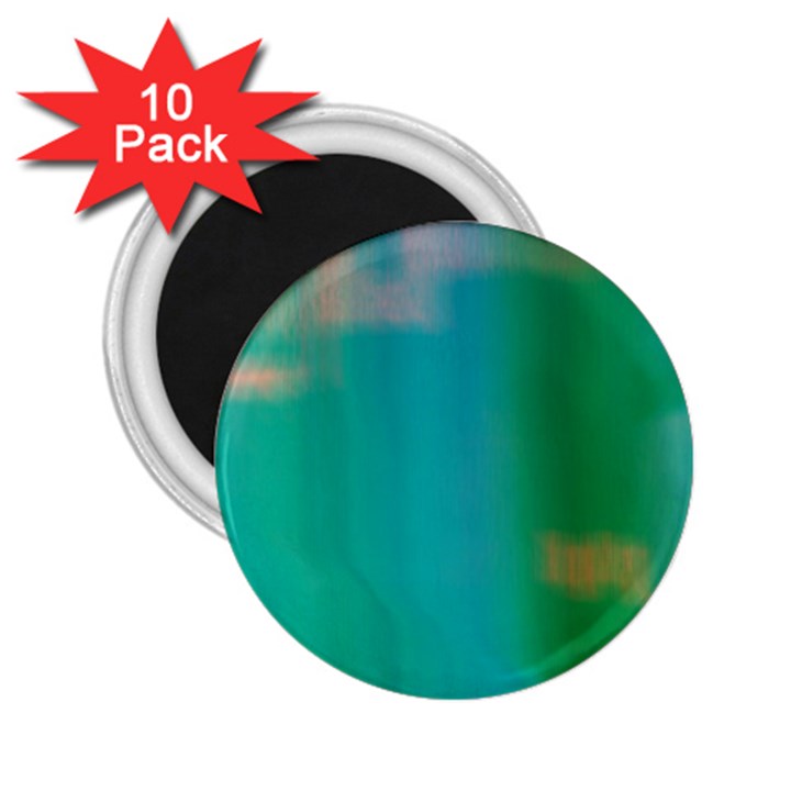 Shadow Faintly Faint Line Green 2.25  Magnets (10 pack) 