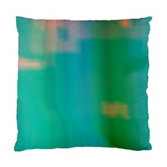 Shadow Faintly Faint Line Green Standard Cushion Case (two Sides)