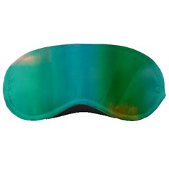 Shadow Faintly Faint Line Green Sleeping Masks