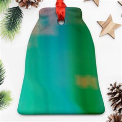 Shadow Faintly Faint Line Green Ornament (bell) by Mariart