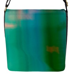 Shadow Faintly Faint Line Green Flap Messenger Bag (s) by Mariart