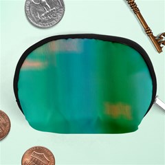 Shadow Faintly Faint Line Green Accessory Pouches (medium)  by Mariart