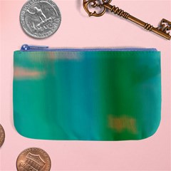 Shadow Faintly Faint Line Green Large Coin Purse by Mariart