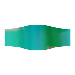 Shadow Faintly Faint Line Green Stretchable Headband