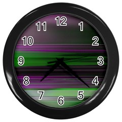 Screen Random Images Shadow Wall Clocks (black) by Mariart