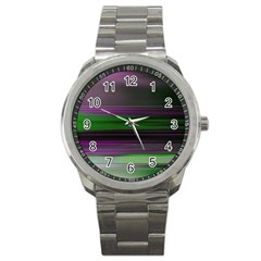 Screen Random Images Shadow Sport Metal Watch by Mariart