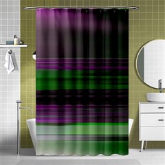 Screen Random Images Shadow Shower Curtain 48  X 72  (small)  by Mariart