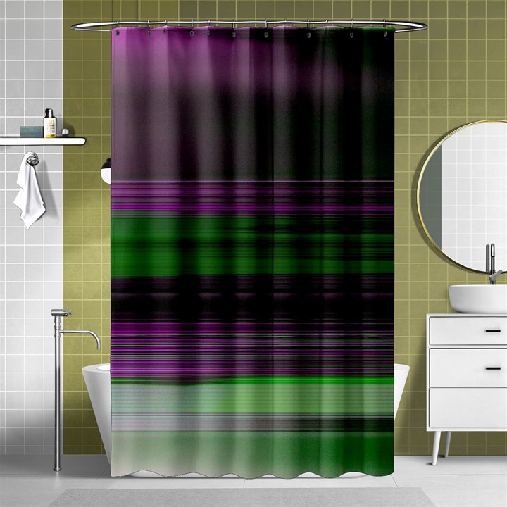 Screen Random Images Shadow Shower Curtain 48  x 72  (Small) 