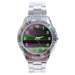 Screen Random Images Shadow Stainless Steel Analogue Watch by Mariart