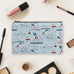 Ships Sails Cosmetic Bag (medium)  by Mariart