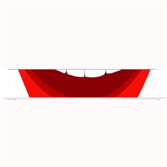 Smile Lips Transparent Red Sexy Small Bar Mats