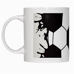 Soccer Camp Splat Ball Sport White Mugs by Mariart