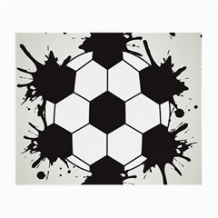 Soccer Camp Splat Ball Sport Small Glasses Cloth by Mariart