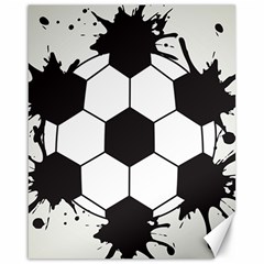 Soccer Camp Splat Ball Sport Canvas 16  X 20   by Mariart