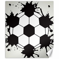 Soccer Camp Splat Ball Sport Canvas 20  X 24   by Mariart