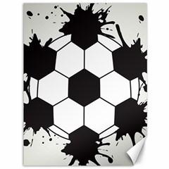 Soccer Camp Splat Ball Sport Canvas 36  X 48   by Mariart