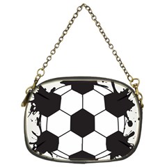 Soccer Camp Splat Ball Sport Chain Purses (two Sides)  by Mariart