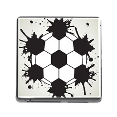 Soccer Camp Splat Ball Sport Memory Card Reader (square)