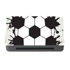 Soccer Camp Splat Ball Sport Memory Card Reader With Cf by Mariart