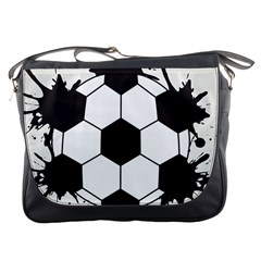 Soccer Camp Splat Ball Sport Messenger Bags by Mariart