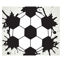 Soccer Camp Splat Ball Sport Double Sided Flano Blanket (small)  by Mariart