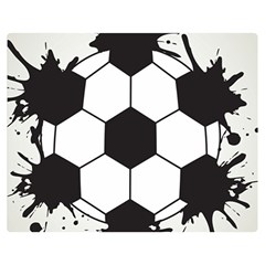 Soccer Camp Splat Ball Sport Double Sided Flano Blanket (medium)  by Mariart