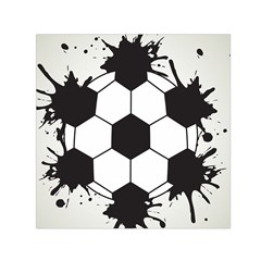 Soccer Camp Splat Ball Sport Small Satin Scarf (square) by Mariart